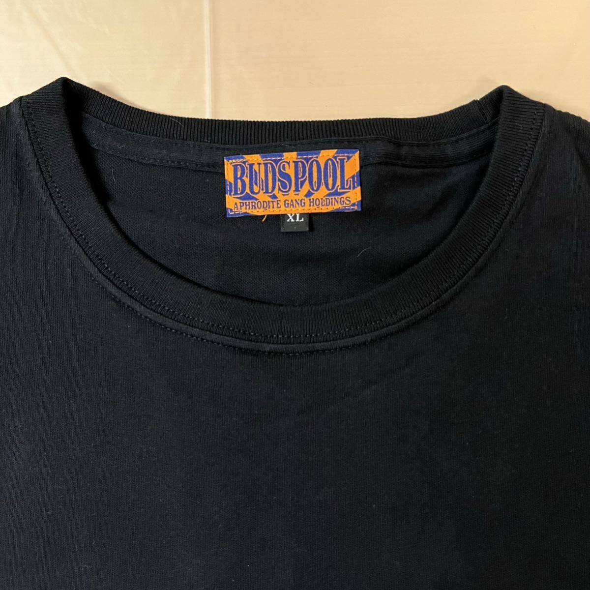 XL 黒 BUDSPOOL CLASSIC LOGO POKET Tee 舐達麻 ロゴ Tシャツ XL 黒 BUDSPOOL CLASSIC LOGO POKET Tee 舐達麻 ロゴ Tシャツ