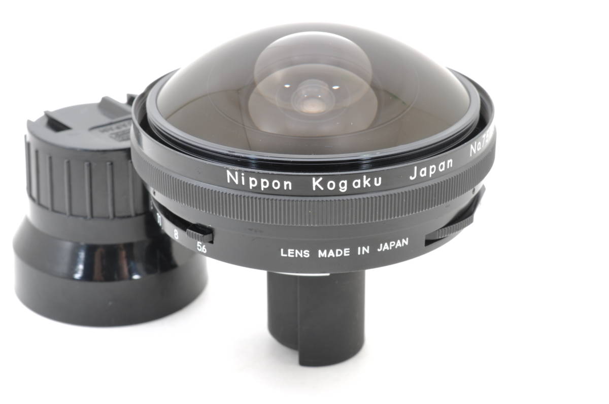 [KLK05]動作品 Nikon Fisheye-NIKKOR ニッコール 7.5mm F5.6 ニコン 大口径魚眼レンズ