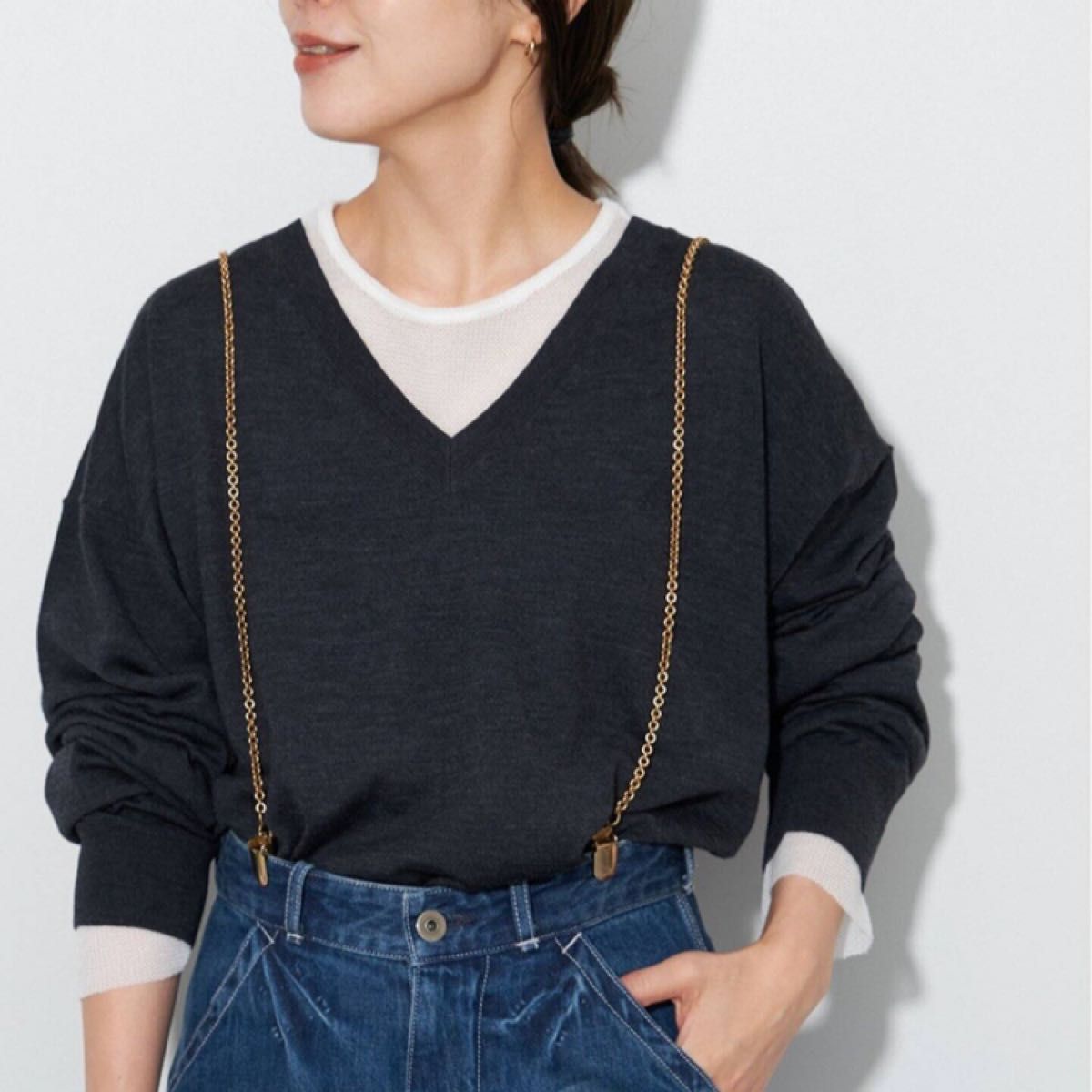 今季 新品 タグ付 完売 Plage chain サスペンダー プラージュ 今季 新品 タグ付 完売 Plage chain サスペンダー プラージュ