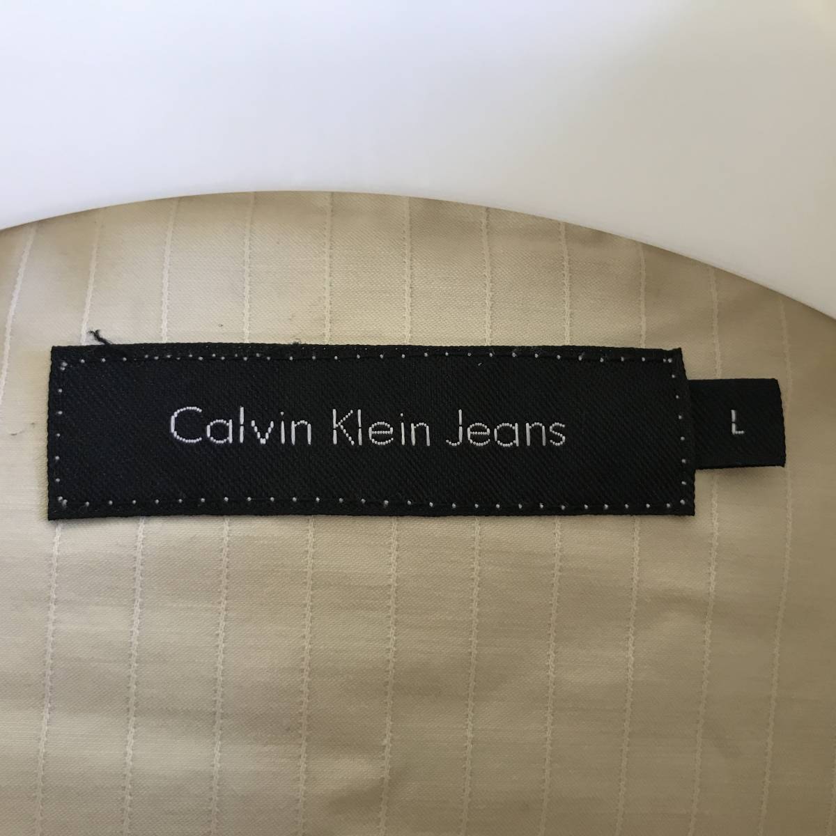 Calvin Klein Jeans Calvin Klein jeans men's full Zip jacket / blouson Onward . mountain beautiful goods size L