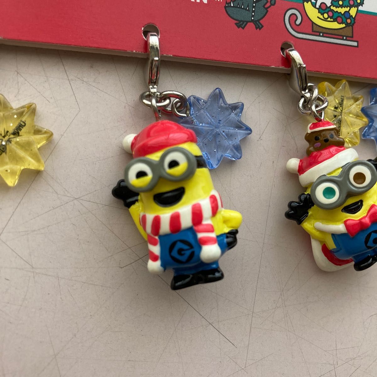 ミニオン チャームセット ユニバーサルスタジオジャパン USJ クリスマス キャラクター コレクション かわいい キーホルダー