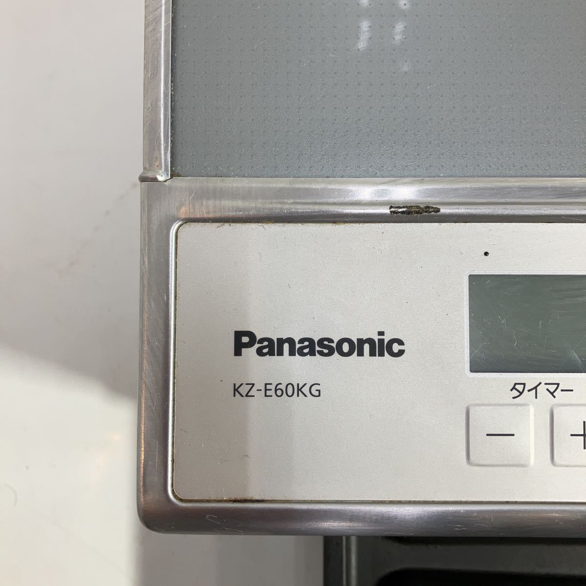 動作確認済　Panasonic IHクッキングヒーター KZ-D60KG パナソニック IHコンロ 据え置き型 パナソニックIHクッキングヒーター_画像3