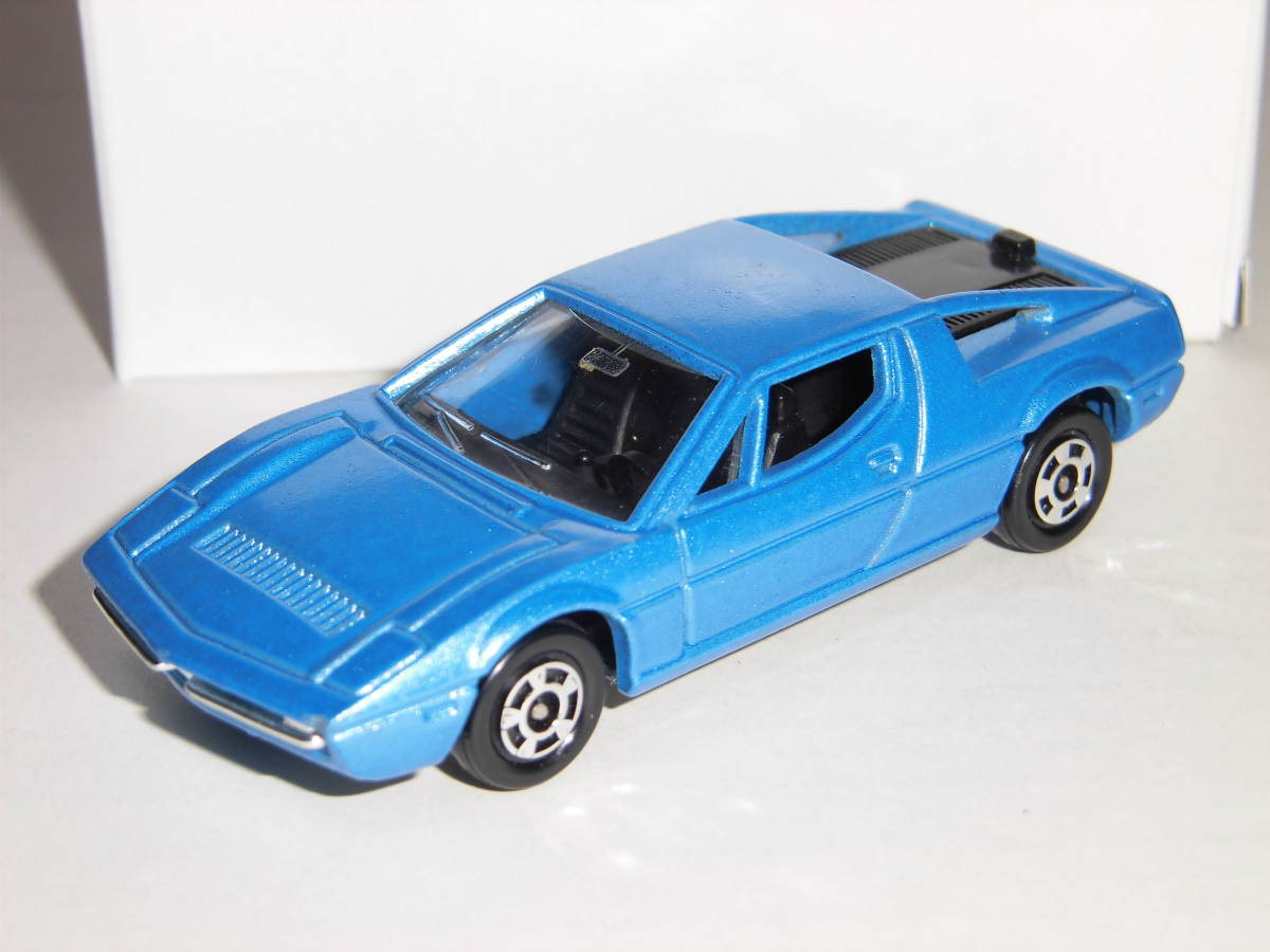 ☆トミカ スーパーカーCセット単品(G-33)F45-1-2 マセラティ・メラクSS:MASERATI MERAK SS(メタリック・ブルー)超入手困難品！