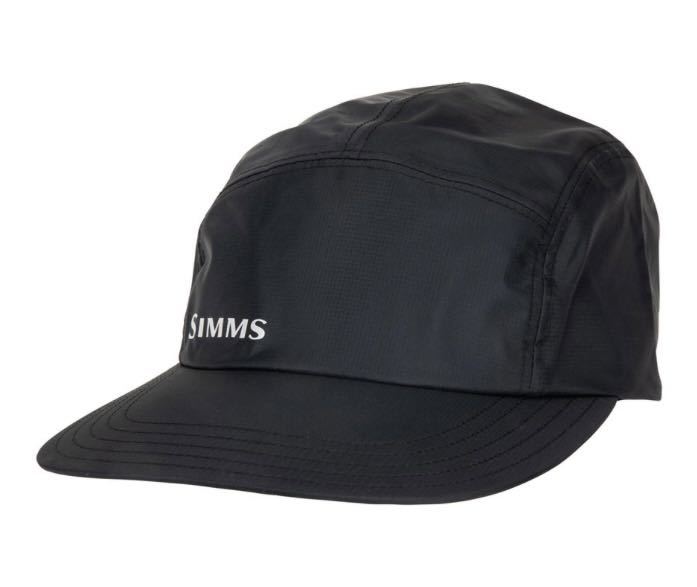 Simms シムス フライウェイト ゴアテックス パックライト キャップ L/XL 帽子 Gore-Tex 新品 絶版 防水 釣り フィッシング cap hat 黒