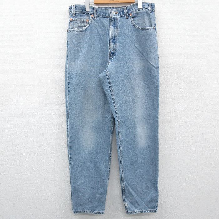 人気定番 テーパード コットン ヒゲ 90s メンズ 550 リーバイス Levis