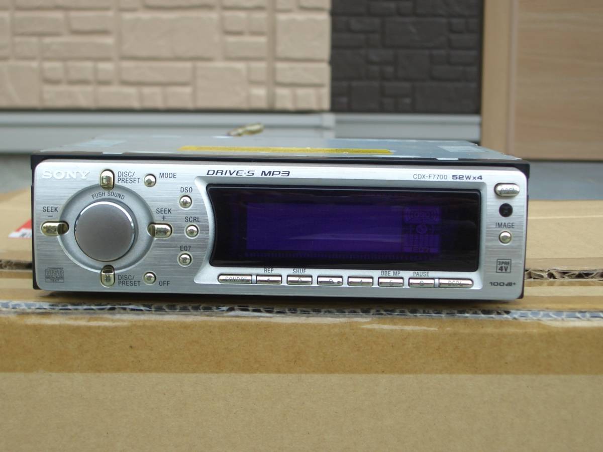即決 送料無料 SONY ソニー CDX-F7700 CDプレーヤー 動作確認済 即決 送料無料 SONY ソニー CDX-F7700 CDプレーヤー 動作確認済