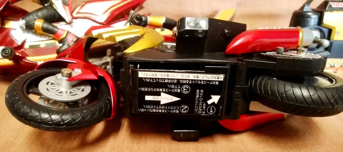  Bandai Taiyo radio-controller Kamen Rider Agito machine to Rene Ida - Kamen Rider Dragon Knight . fire dragon drag Ran The - together Junk present condition goods 