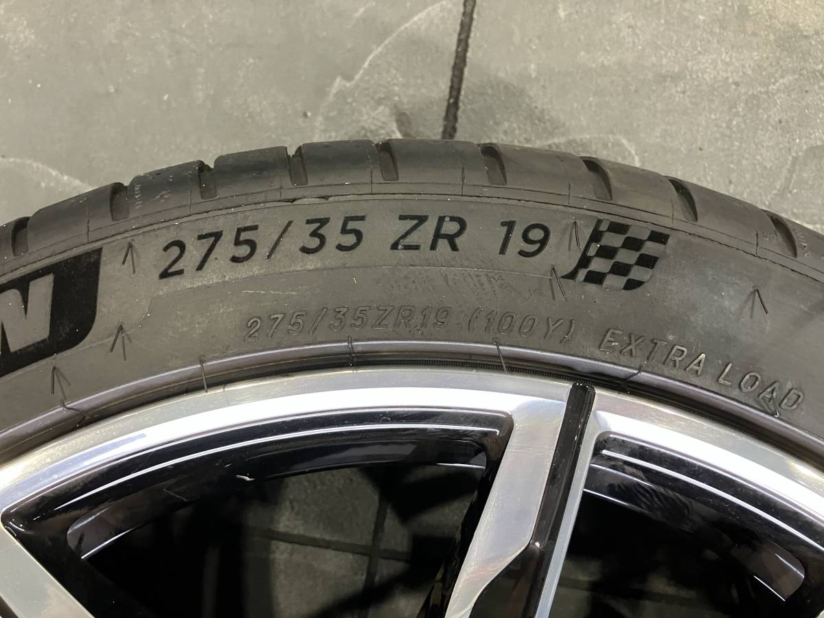 BMW M3コンペティション 32AY30 純正ホイール 275/35/19 285/30/20 MICHELIN PILOT SPORT 4S 9.5J×19 10.5J×20 ミシュランタイヤの画像7