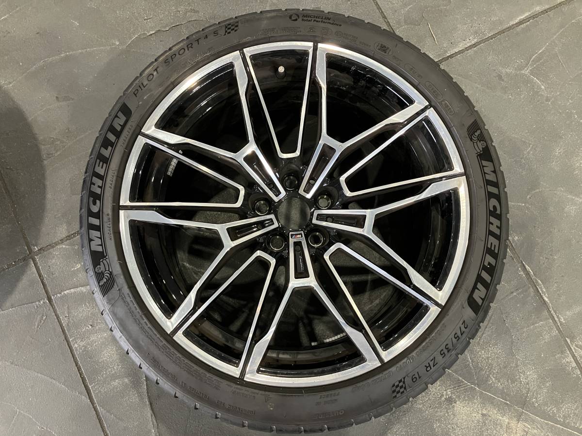 BMW M3コンペティション 32AY30 純正ホイール 275/35/19 285/30/20 MICHELIN PILOT SPORT 4S 9.5J×19 10.5J×20 ミシュランタイヤの画像3