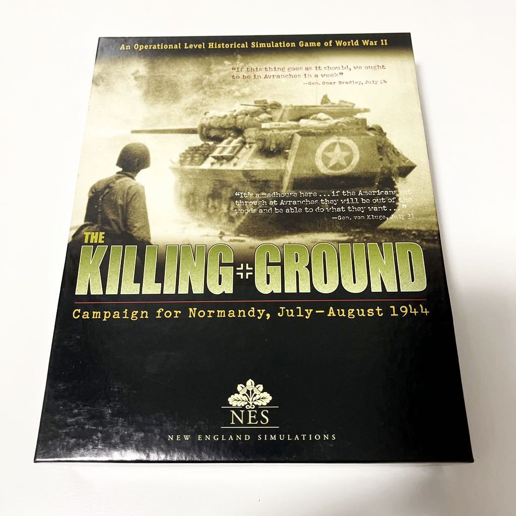 未使用 (NES) The Killing Ground ボードゲーム ウォーゲーム