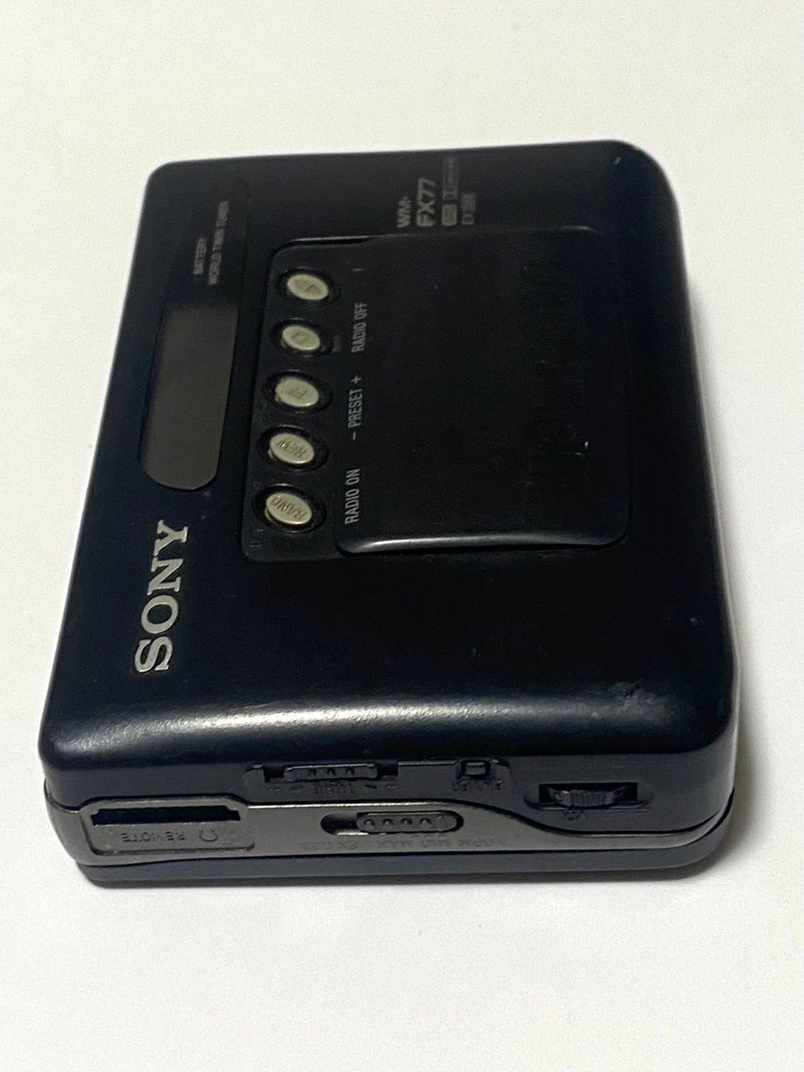 SONY カセットウォークマン WM-FX77 ジャンク品|Yahoo!フリマ SONY カセットウォークマン WM-FX77 ジャンク品|Yahoo!フリマ