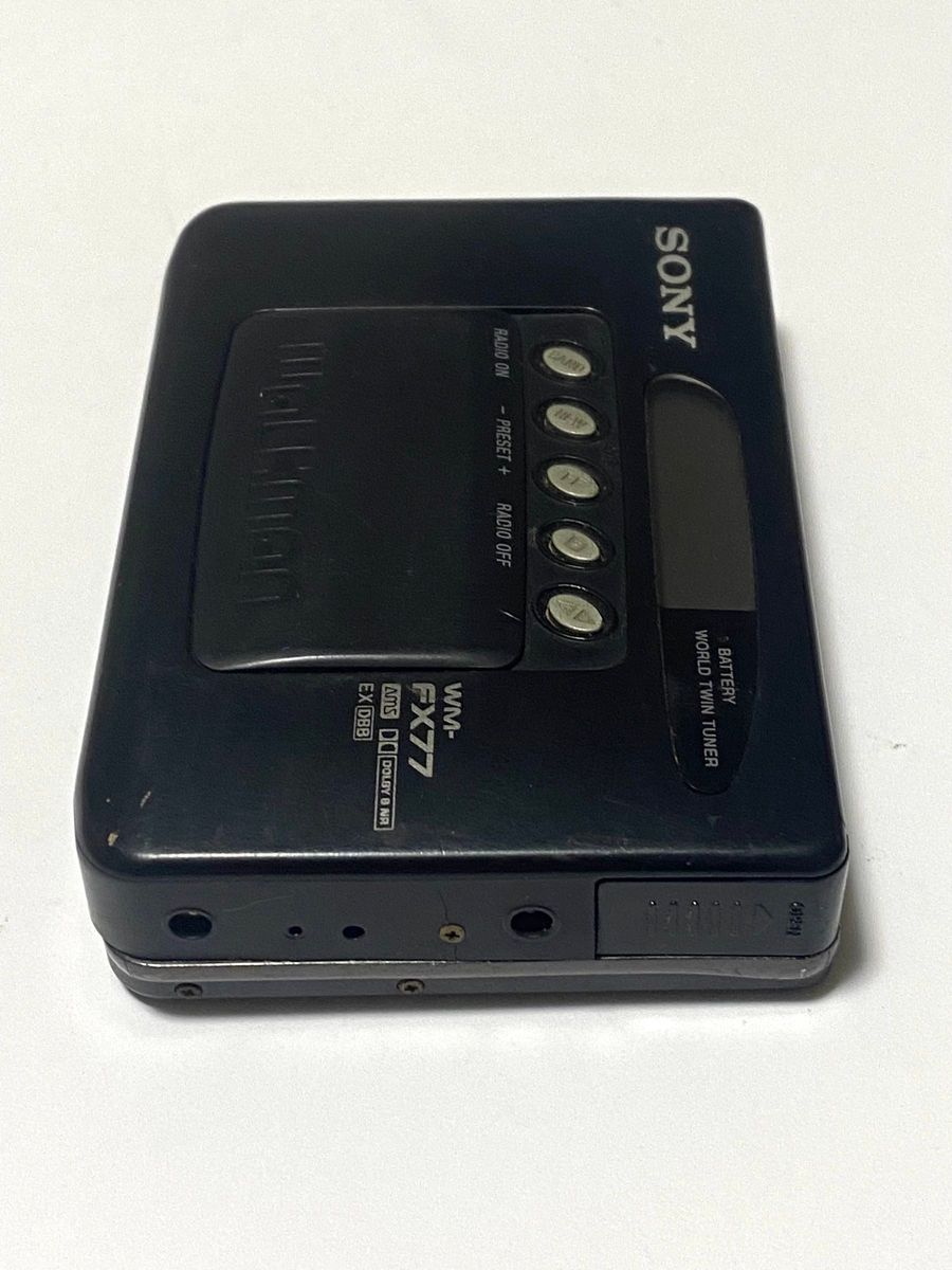 SONY カセットウォークマン WM-FX77 ジャンク品|Yahoo!フリマ SONY カセットウォークマン WM-FX77 ジャンク品|Yahoo!フリマ