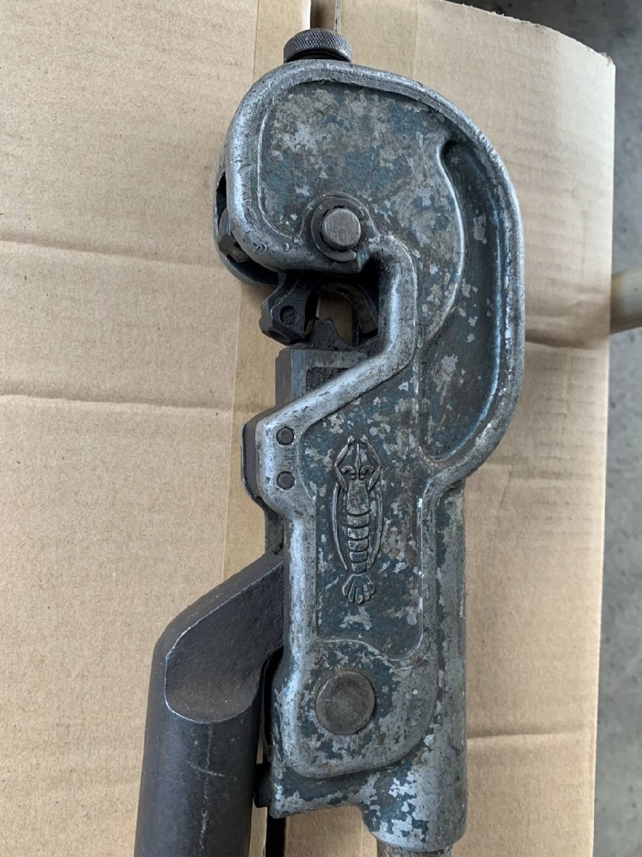 保存版】 【中古】圧着工具 型式:AK-100 圧着工具、ハンドプレス機