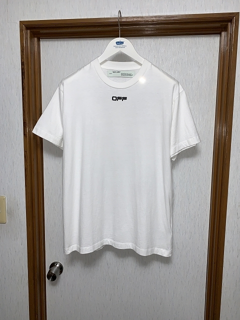 XS 美品 OFF-WHITE CARAVAGGIO ARROW S/S OVER オーバーサイズ Tシャツ_画像2