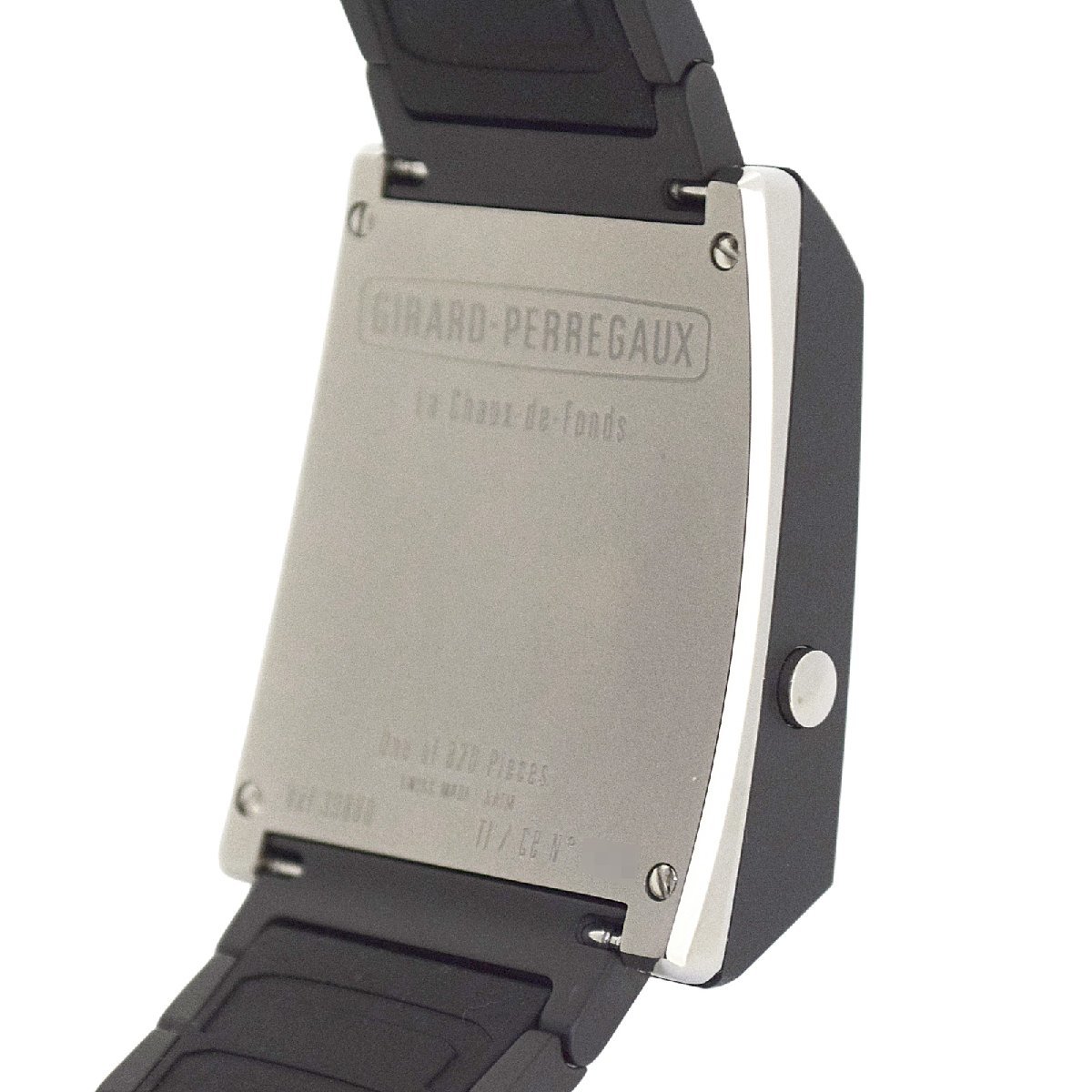 世界限定820本限定 GIRARD-PERREGAUX ジラール・ペルゴ キャスケット 2.0 39800-32-001-32A メンズ 腕時計_画像7