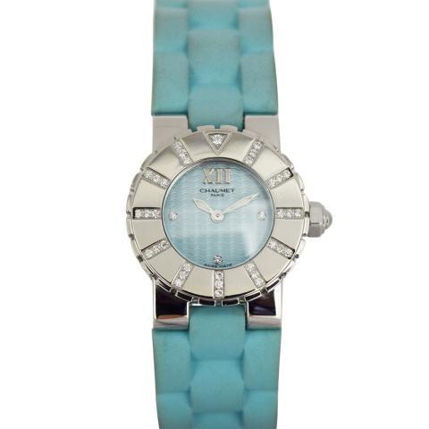 SALE diamond bezel 3PD Chaumet Chaumet Class one W06209-24A lady's wristwatch 