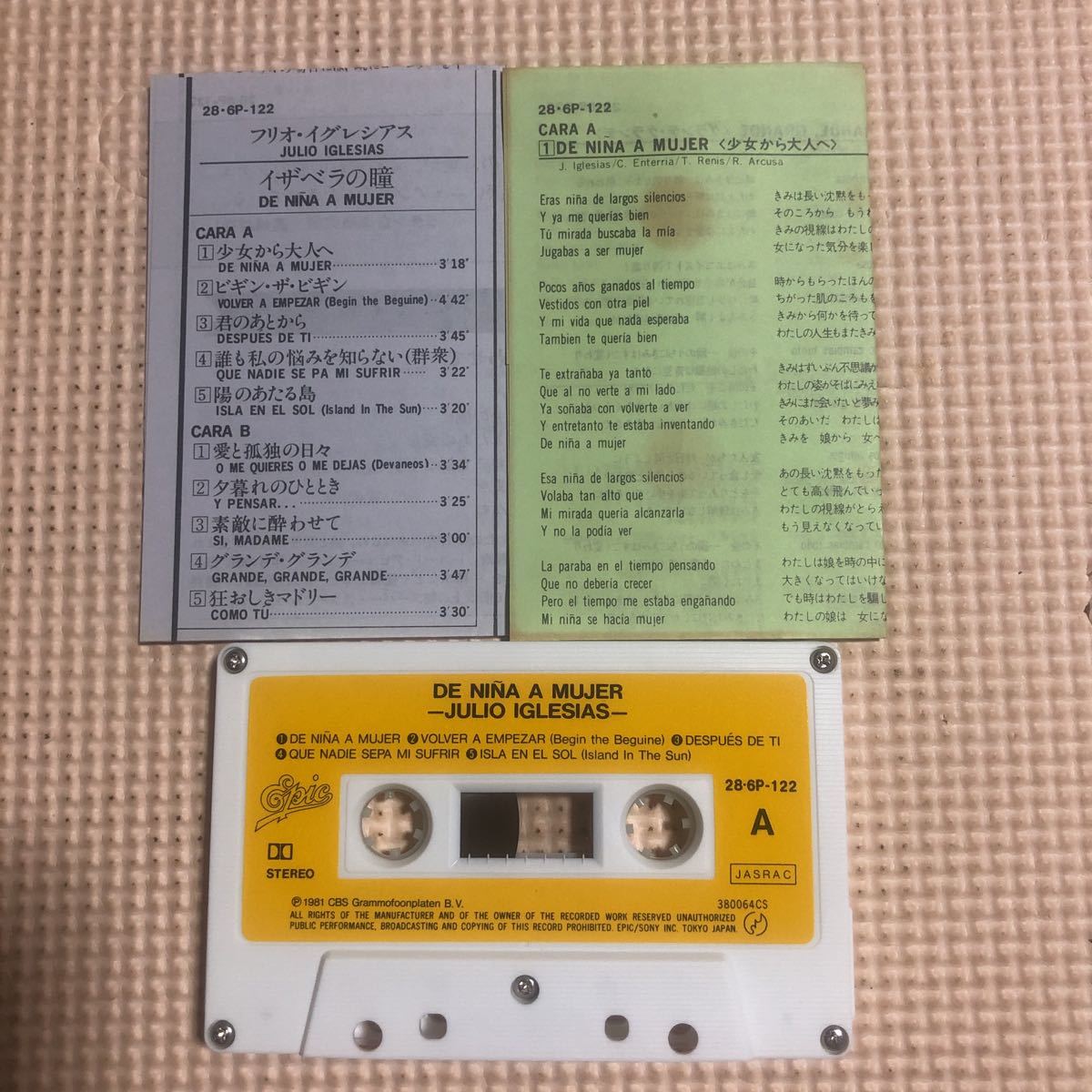 f rio *i gray sia acid The bela. . domestic record cassette tape ###