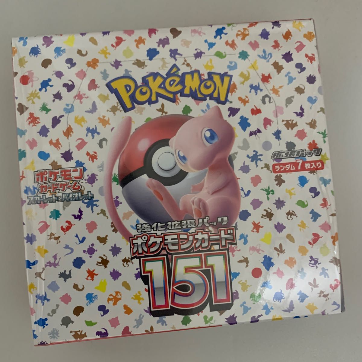 ポケモンセンター産 151 BOX シュリンク付き 未開封品 ポケモンカード