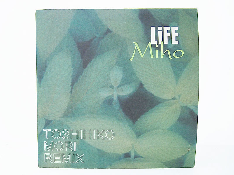 MIHO LIFE TOSHIHIKO MORI REMIX 12インチ レコード 12inch ミホ 稲村光穂 Steady&Co カラーヴァイナル CREAM RECORDS_画像1