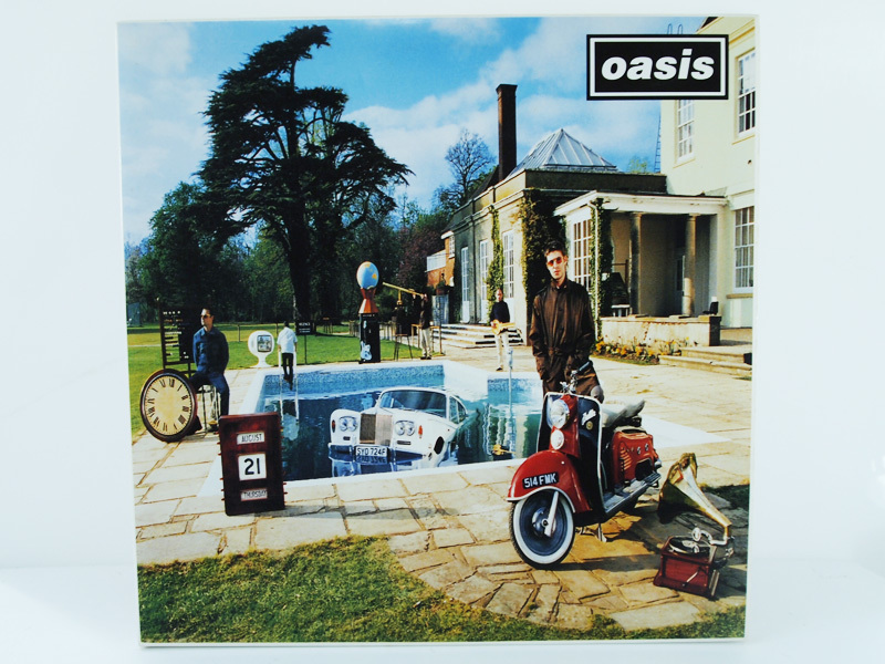 希少 UKオリジナル 1997年 Oasis Be Here Now LP 12inch レコード オリジナル UK盤 オアシス_画像1
