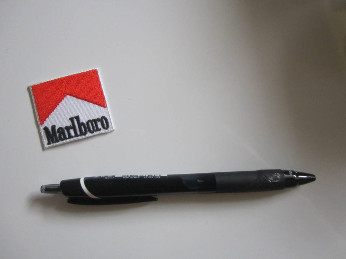 【小さめ】Marlboro マルボロ タバコ ワッペン/刺繍 自動車 整備 レーシング チーム スポンサー ③ 209の画像6