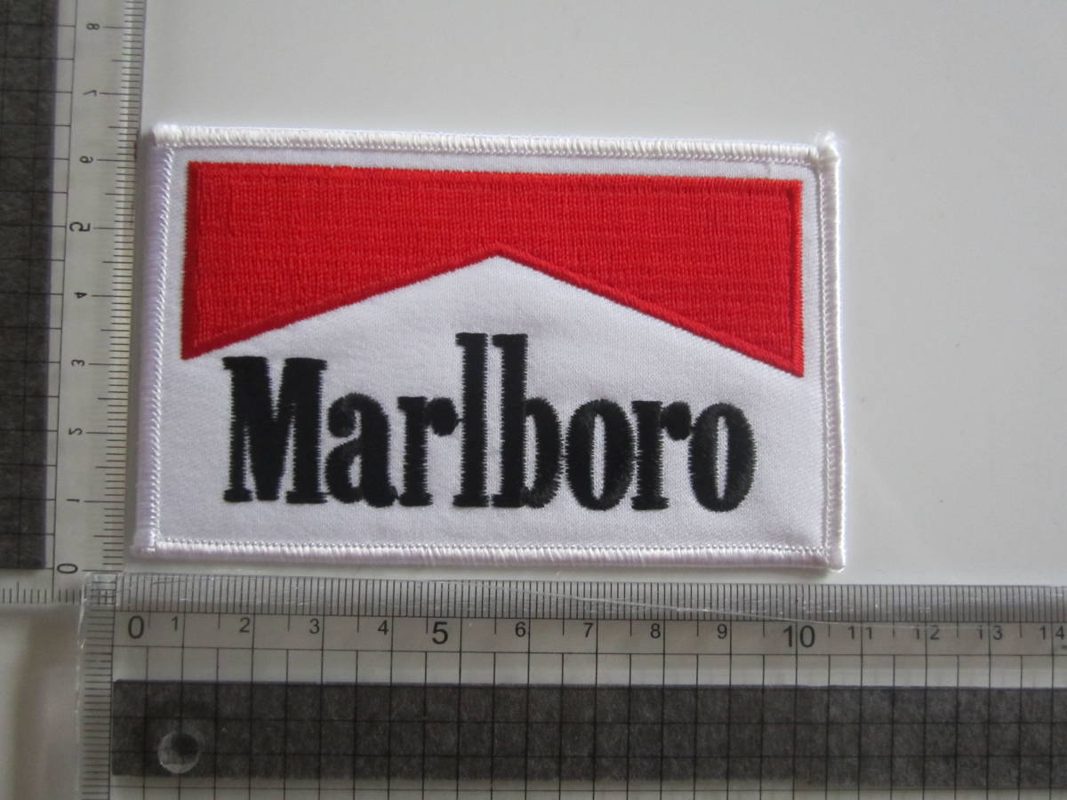 Marlboro マルボロ タバコ ワッペン/刺繍 自動車 整備 レーシング チーム スポンサー ⑥ 209_画像7