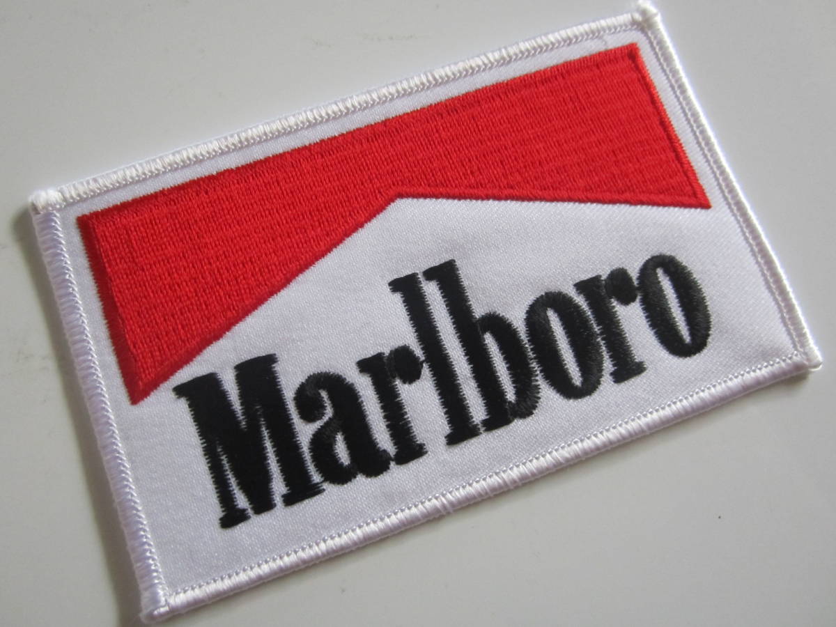 Marlboro マルボロ タバコ ワッペン/刺繍 自動車 整備 レーシング チーム スポンサー ⑥ 209_画像2