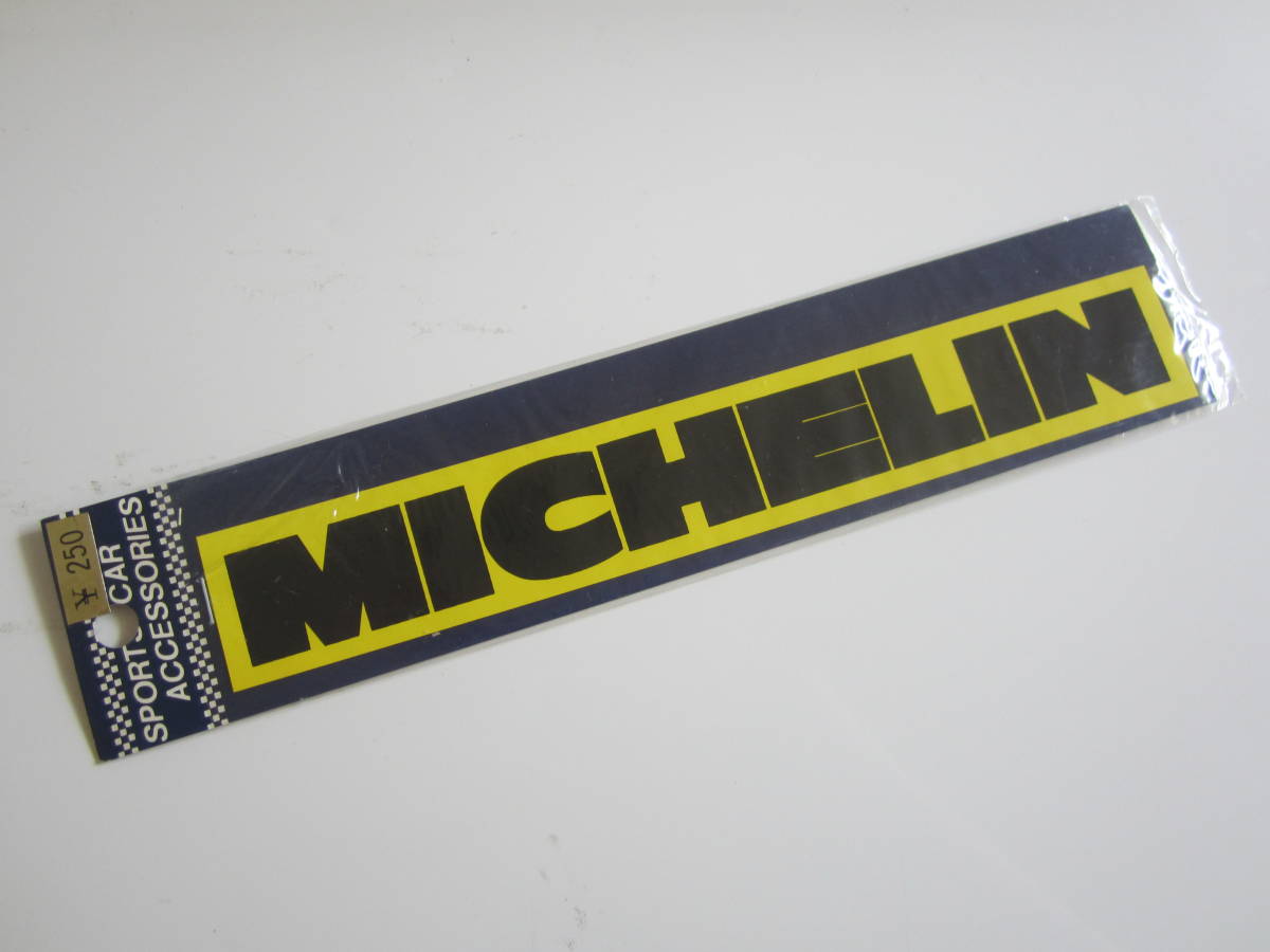MICHELIN ミシュラン タイヤ ステッカー/デカール 旧ロゴ 自動車 バイク オートバイ レーシング F1 ① S62_画像1
