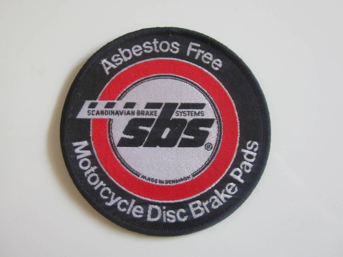 sbs Asbestos Free Motorcycle Disc Brake Pads ワッペン/F1 レーシング 自動車 バイク キャップ 古着 ビンテージ 07_画像3