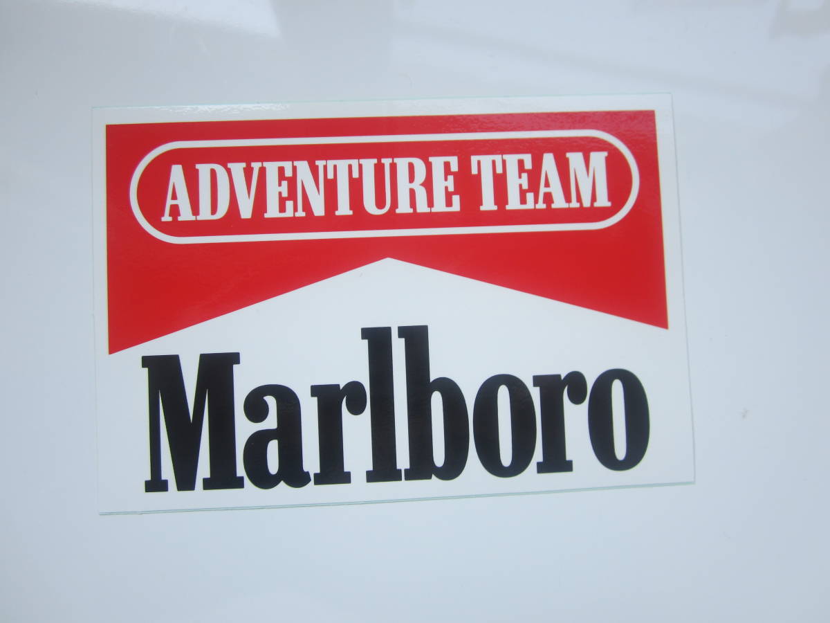 Marlboro ADVENTURE TEAM マルボロ アドベンチャー チーム ステッカー/デカール 自動車 バイク オートバイ スポンサー S68_画像3