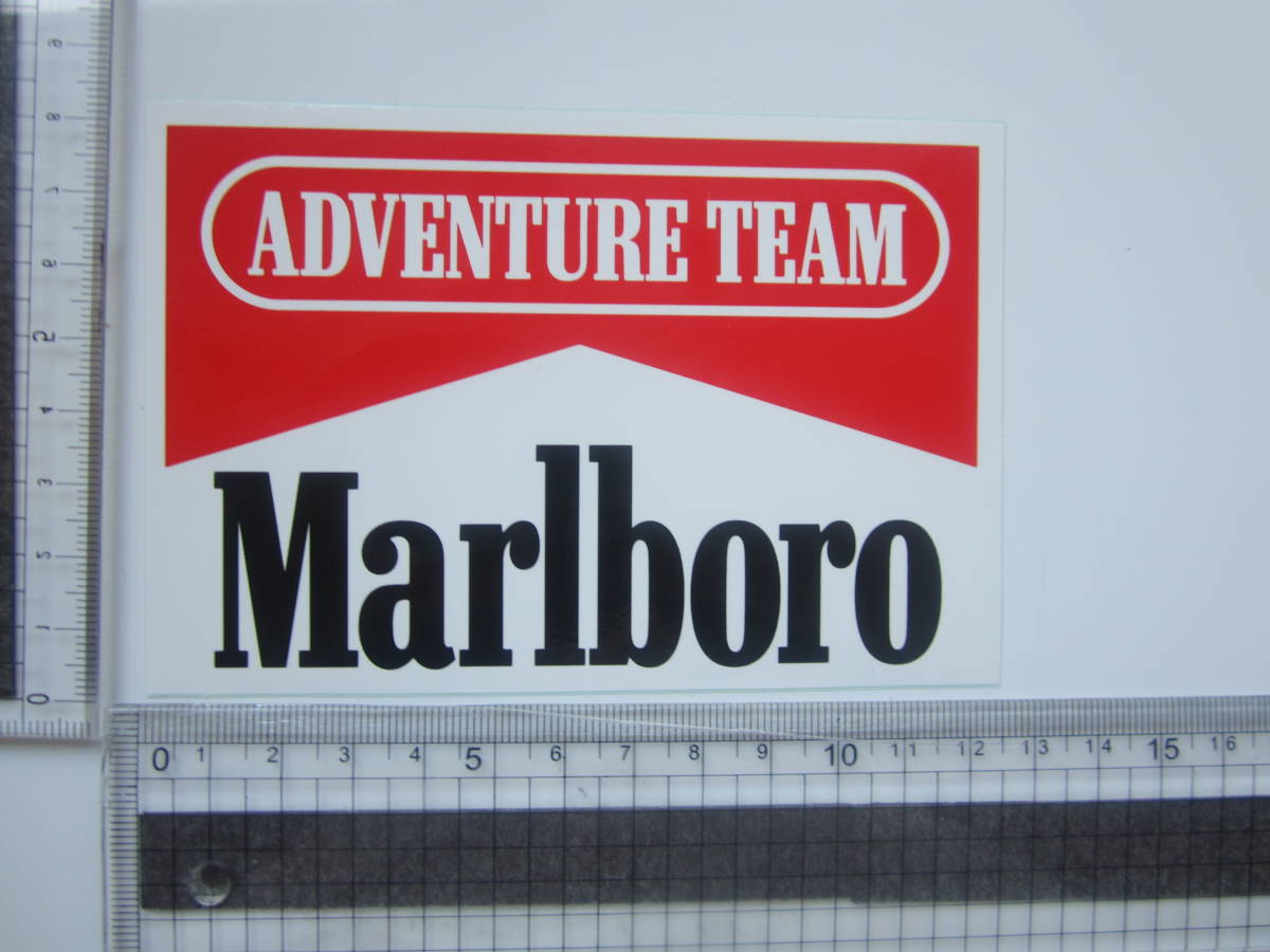 Marlboro ADVENTURE TEAM マルボロ アドベンチャー チーム ステッカー/デカール 自動車 バイク オートバイ スポンサー S68_画像6