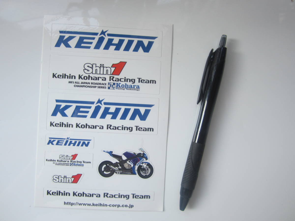KEIHIN ケーヒン バイク レーシング チーム Kodara Racing Team ステッカー/デカール 自動車 オートバイ レーシング S71の画像5