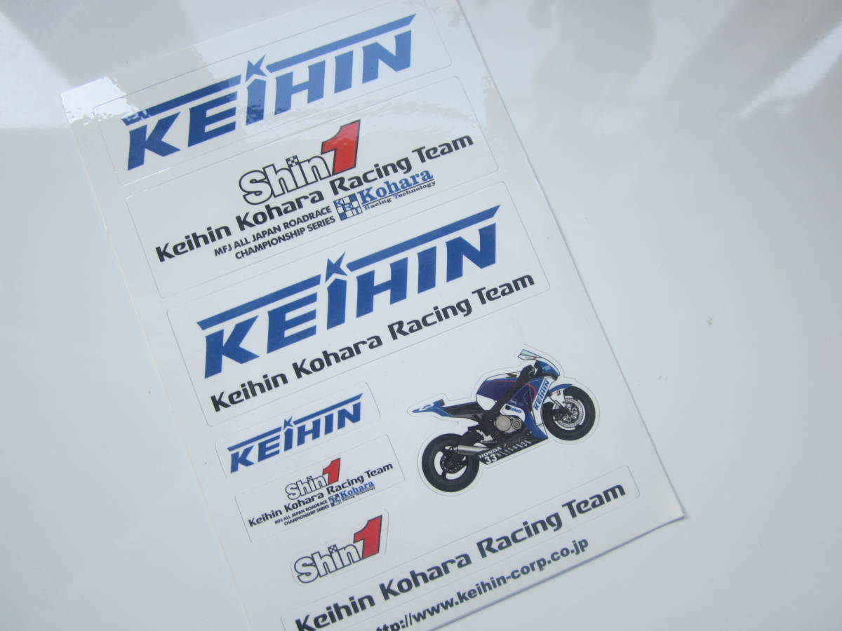 KEIHIN ケーヒン バイク レーシング チーム Kodara Racing Team ステッカー/デカール 自動車 オートバイ レーシング S71の画像2