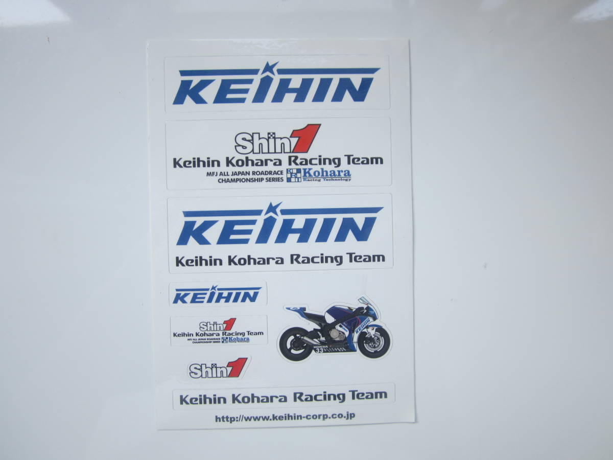 KEIHIN ケーヒン バイク レーシング チーム Kodara Racing Team ステッカー/デカール 自動車 オートバイ レーシング S71の画像3
