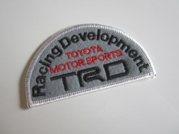 TRD Racing Development トヨタ モータースポーツ レーシング ワッペン/自動車 バイク F1 レーシング スポンサー ① 203_画像1