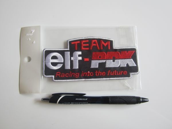 TEAM elf PDK チーム エルフ オイル ガソリン MotoGP メーカー ワッペン/自動車 F1 バイク スポンサー 201_画像5