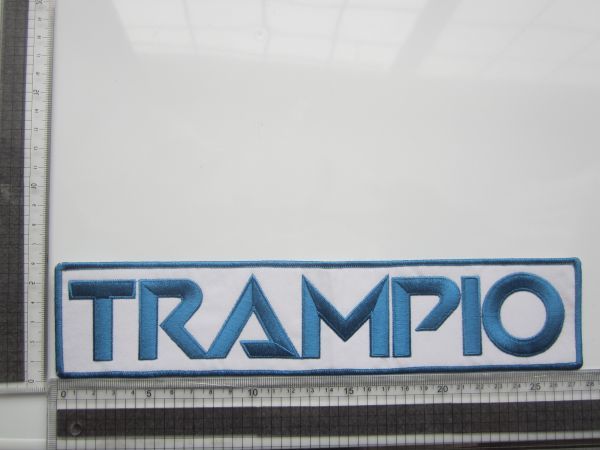 【大きめ】TRAMPIO タイヤ トーヨータイヤ ロゴ ワッペン/自動車 バイク スポンサー F1 レーシング B05_画像8