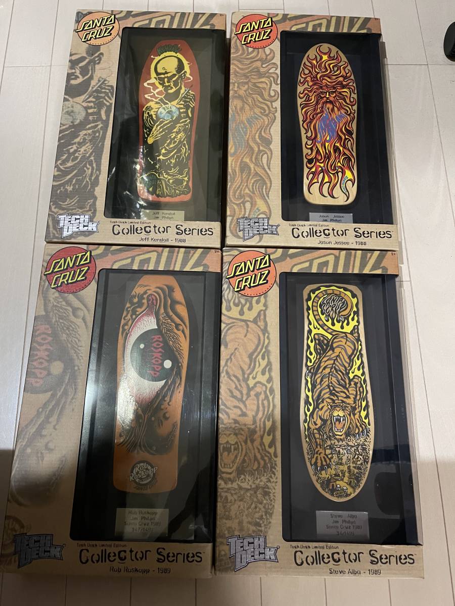 現品限り一斉値下げ！ 未開封 コンプリートsanta cruz tech deck