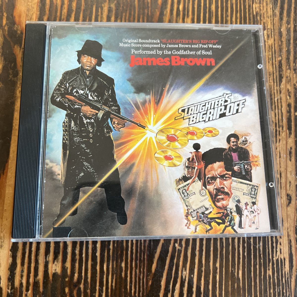 James Brown「Slaughter's Big Rip-Off」US盤13曲入CD［314 517 136-2］※中古CD