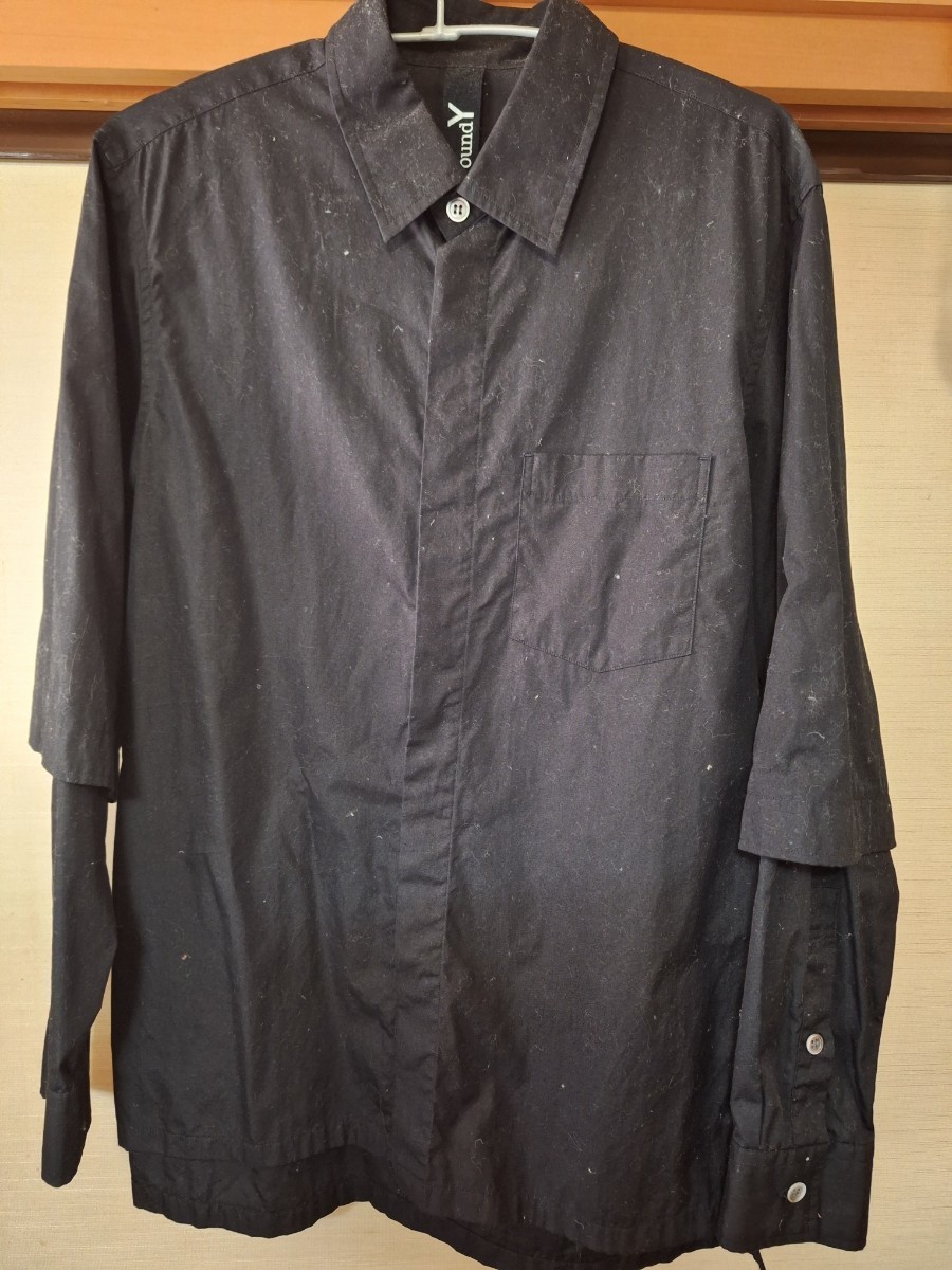 人気商品の yamamoto yohji Scandal BLACK pour コットンブラウス(HR