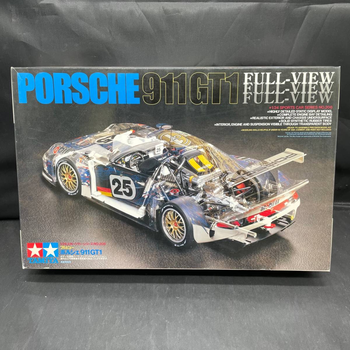 未組立 タミヤ 1/24 フルビュー ポルシェ 911 GT1 プラモデル TAMIYA