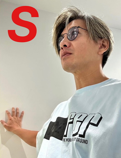 キムタク着　MARK & LONA fer I'AM Tシャツ　アイボリーS_画像1