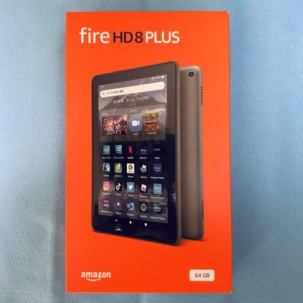 Fire HD 8 Plus タブレット - 8インチHD ディスプレイ 64GB グレー