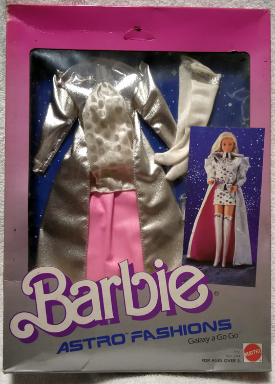 【BARBIE】1985年Astronaut宇宙飛行士 Fashions Set 『Galaxy a Go Go』◆未開封_画像1