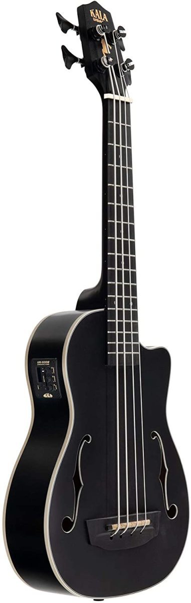 KALAkalaUBass You base ukulele base Journeyman mahogany body round wow ndo string specification black UBASS-JYMNBKFS-20_06