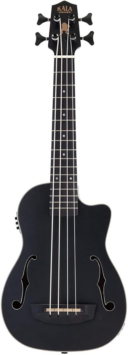 KALAkalaUBass You base ukulele base Journeyman mahogany body round wow ndo string specification black UBASS-JYMNBKFS-20_06