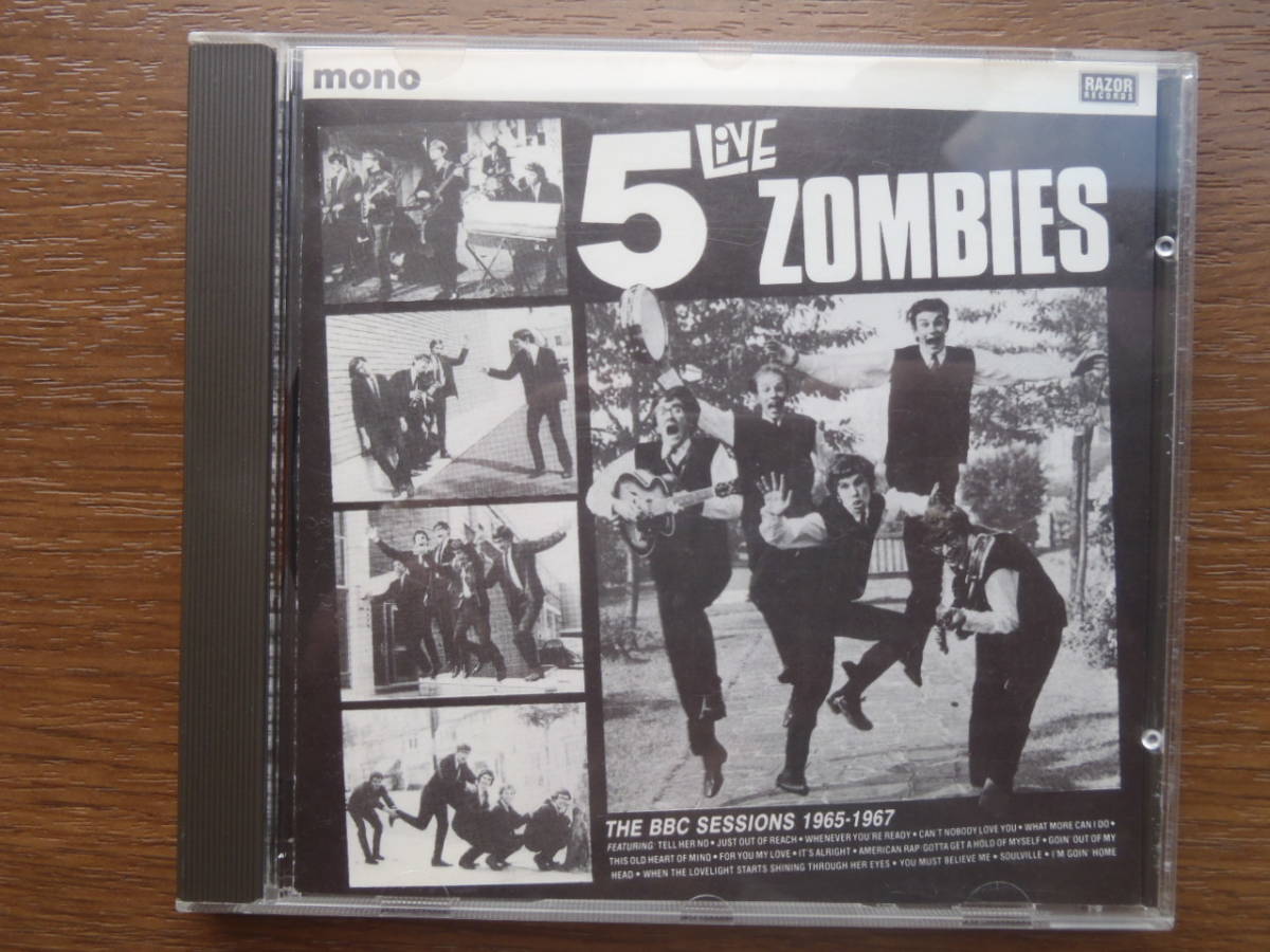 60年代の貴重なライブ音源！「ファイブ・ライブ・ゾンビーズ　5Live Zombies」レア盤！ザ・ゾンビーズ！The Zombies イギリス盤！_画像1