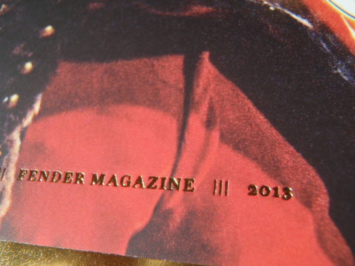 [ каталог только ]2013 года выпуск!Fender Magazine! крыло * журнал!jimi* ручной liks!E*klap тонн! крыло Custom Shop 