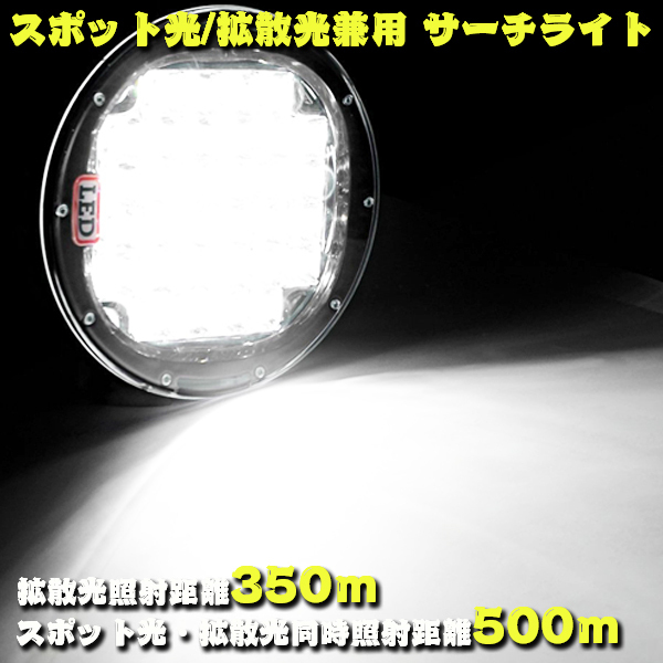 新しいブランド 185W 超遠距離照射 スポットカバー/拡散カバー付属