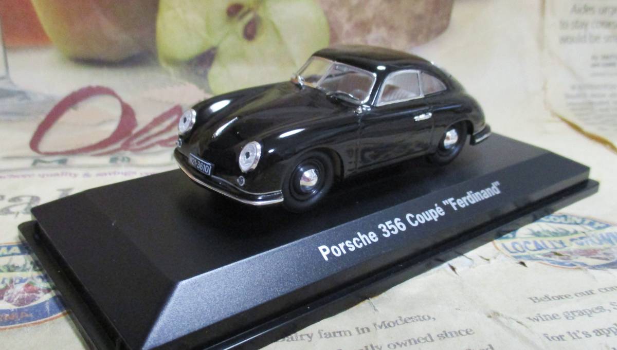 ★レア絶版*ディーラー限定*Signature*1/43*Porsche 356 pre A coupe Ferdinand 1950 ブラック*ポルシェミュージアム